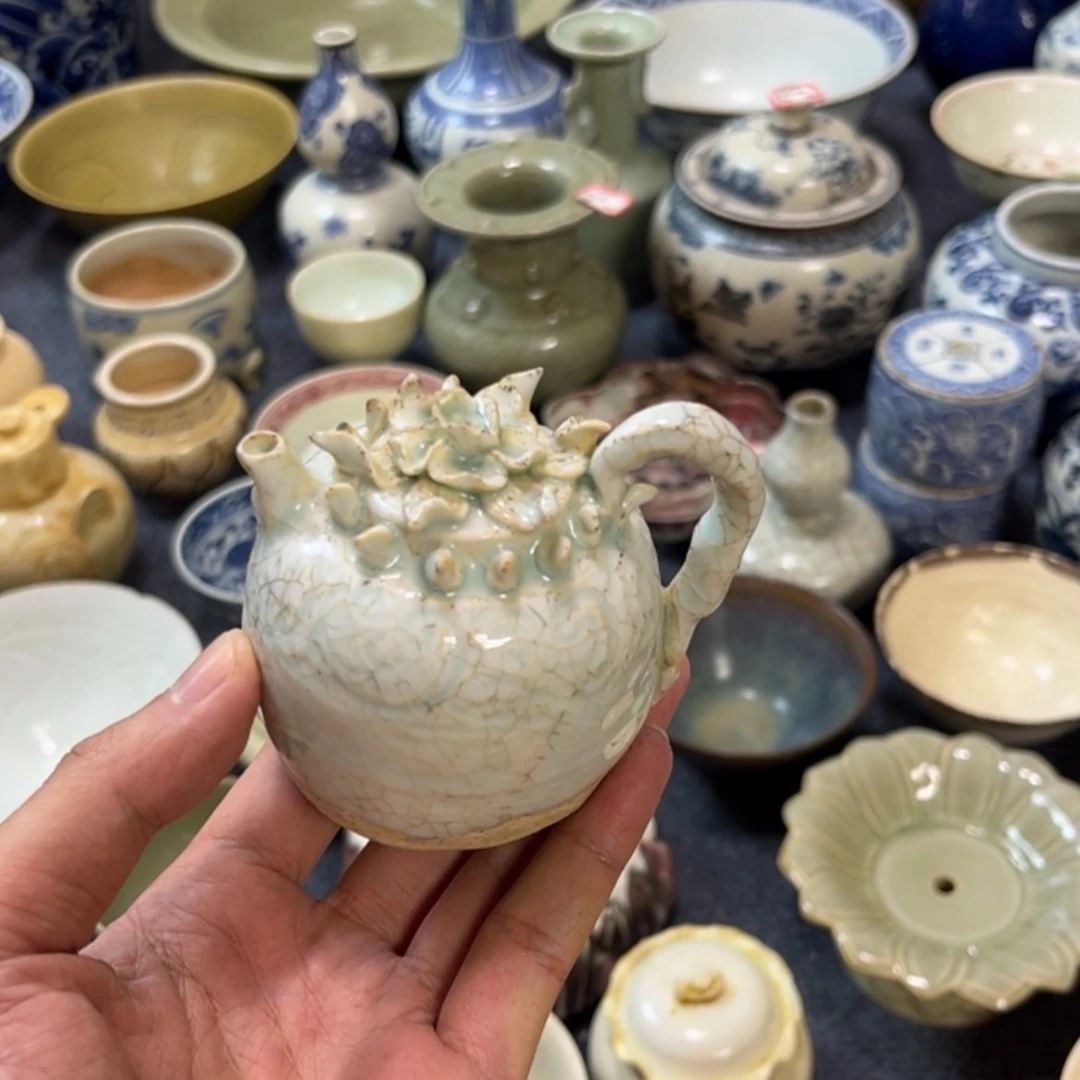 【闪购商品】瓷壶古***者
