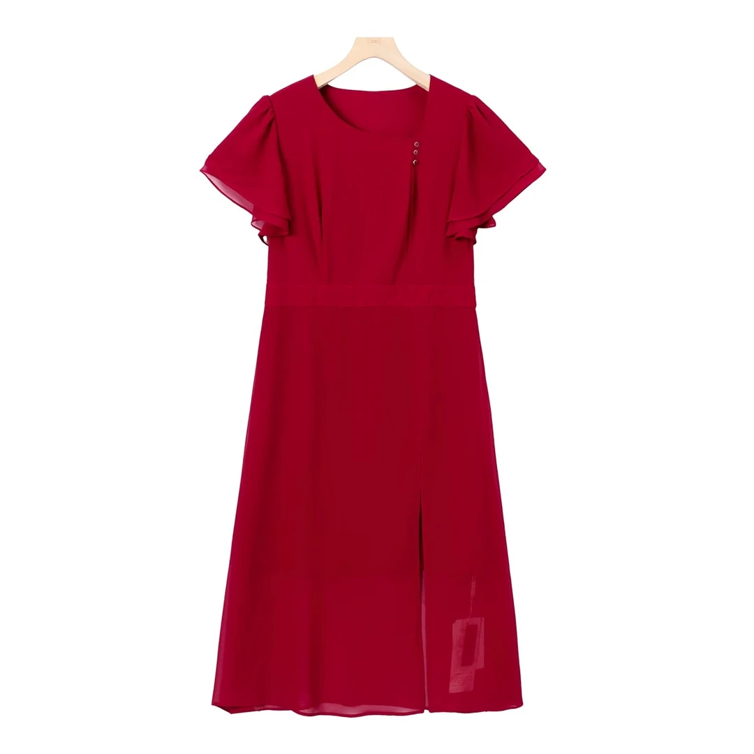 2025新款女装显瘦气质时尚休闲连衣裙 FC519