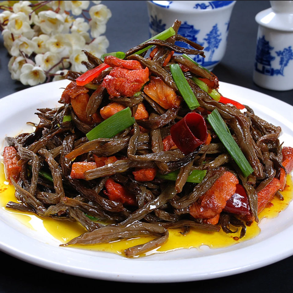 农家自制干货菜类土特产长豆角豇豆脱水蔬菜干 干豆角250g（袋装）