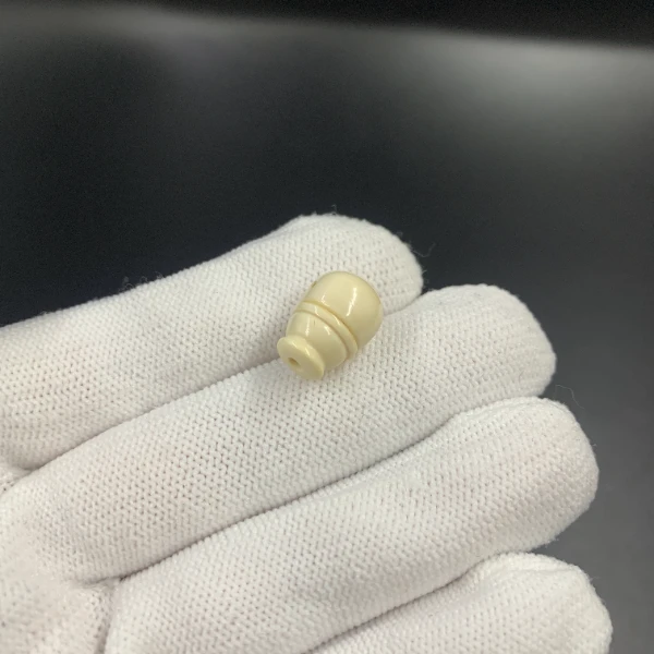 A7007天然猛犸牙精品10尺寸三通（微瑕） 支持鉴定 假一罚四