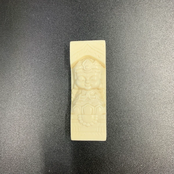 C9377天然猛犸猛犸牙雕刻牌支持鉴定假一罚四