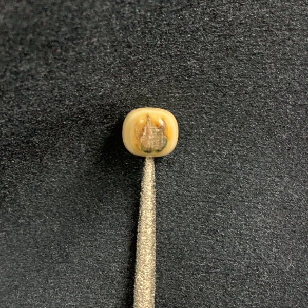 P7605天然猛犸牙老型桶珠配饰 支持鉴定 假一罚四