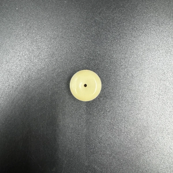 B6279天然猛犸牙平安扣 支持鉴定 假一罚四