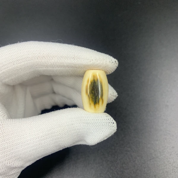 B8789天然猛犸桶珠配饰 支持鉴定 假一罚四