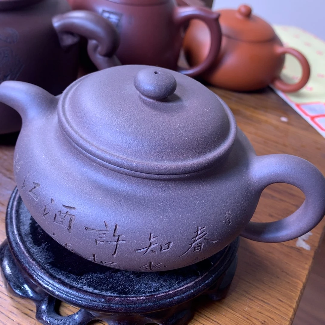 紫砂茶壶原矿手工006