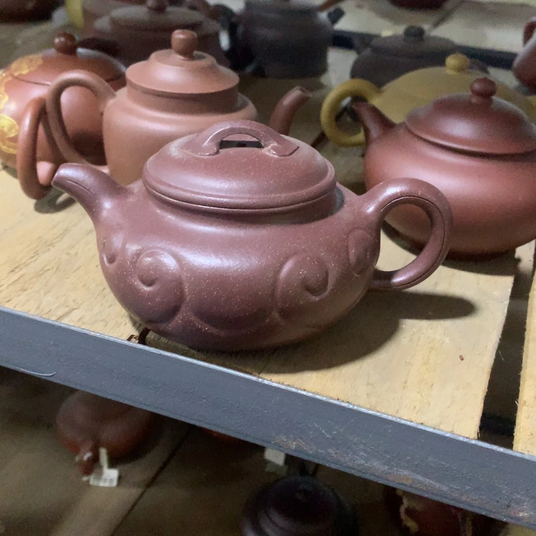 紫砂茶壶白60原矿原矿