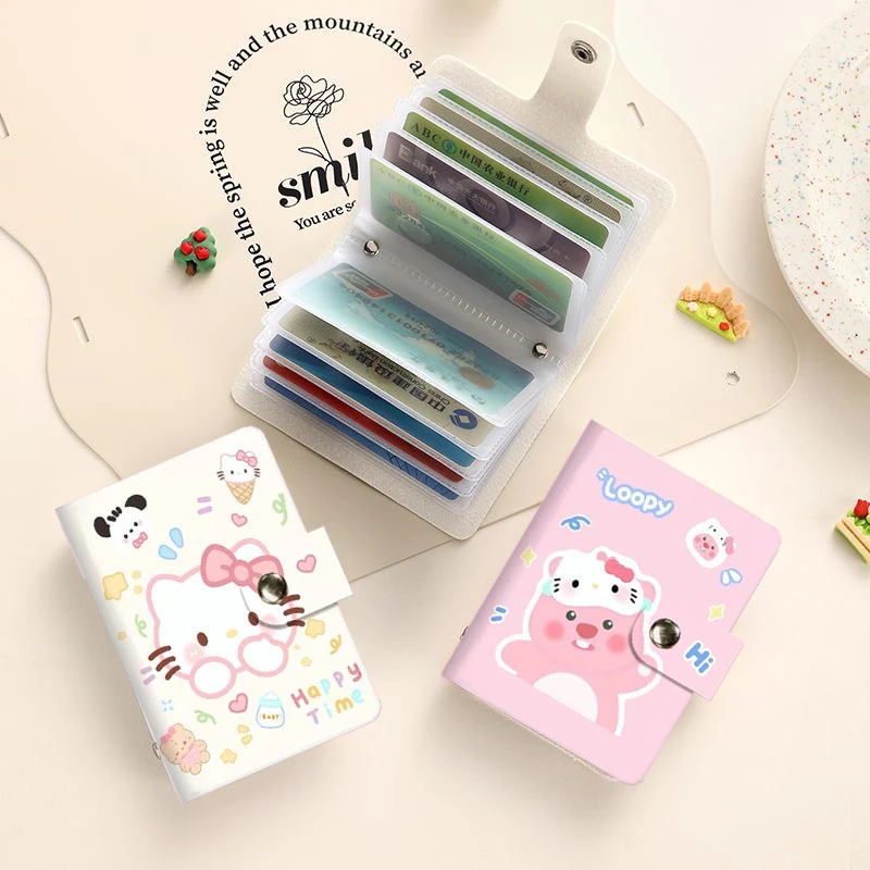 HelloKitty卡片包卡通卡包女款多卡位迷你防消磁盗刷驾驶证件套