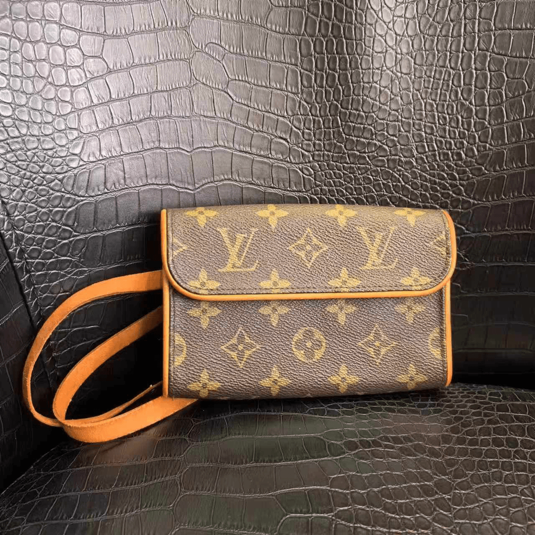 95新 LouisVuitton/路易威登 老花腰包