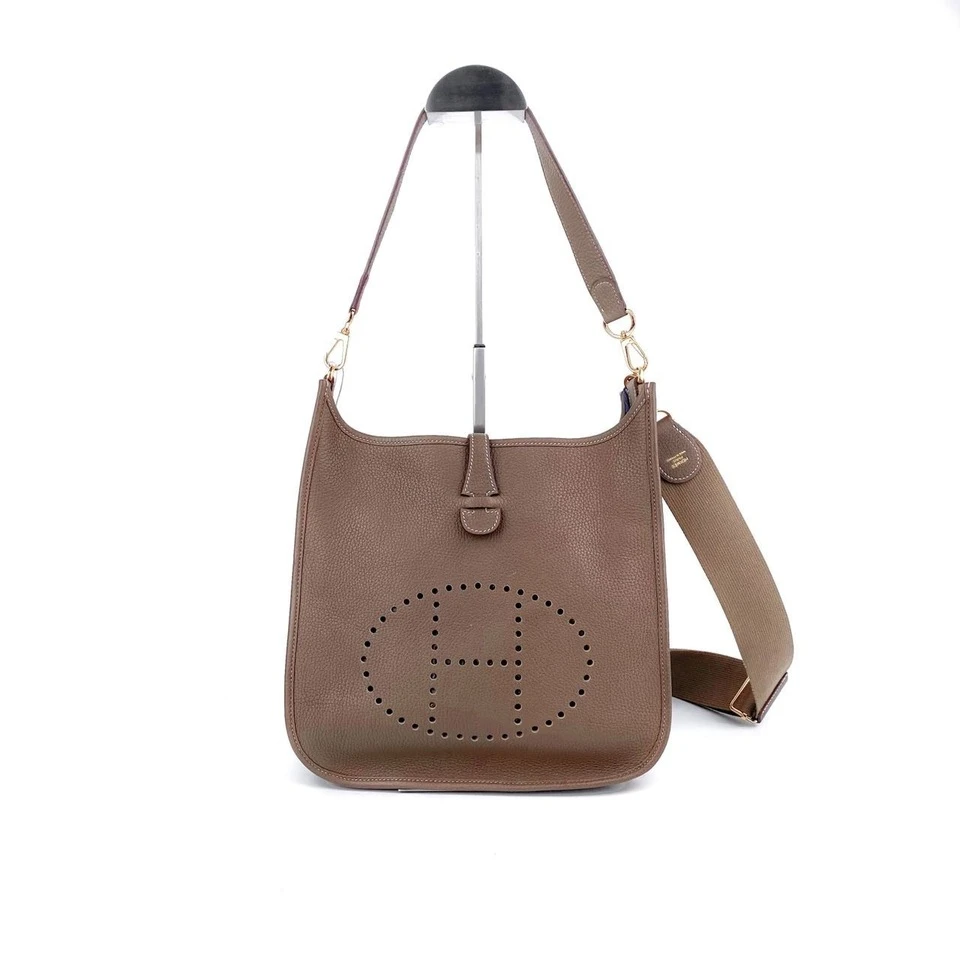 99新 Hermes/爱马仕 99新 Hermes/爱马仕 D刻大象灰伊芙琳27