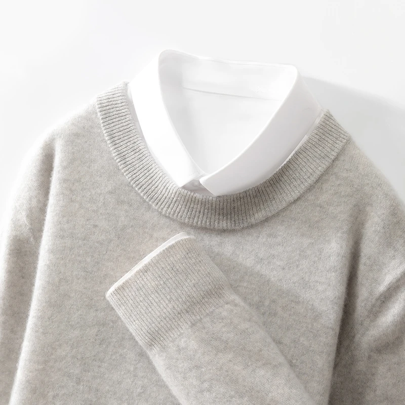 高定款！七针双股加厚纯羊毛男士秋冬季百搭必入！