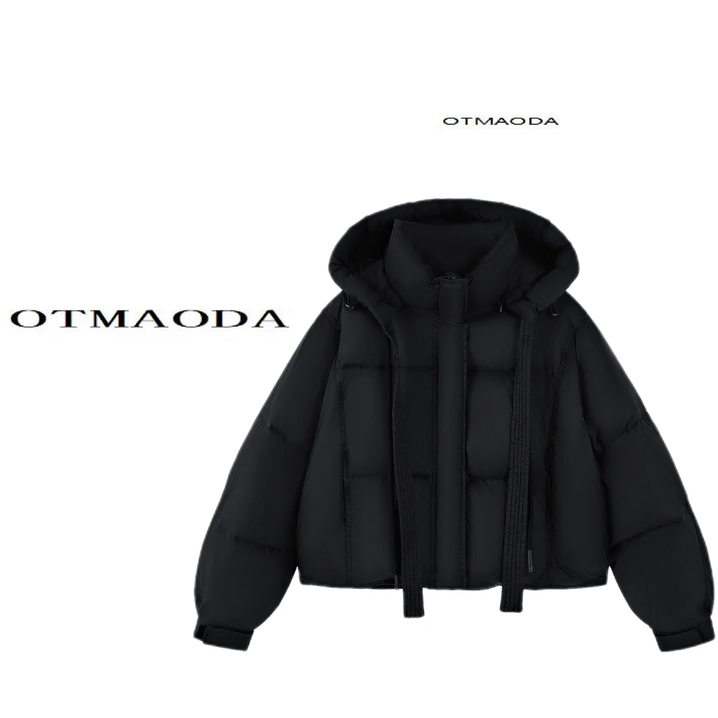 1柏尼梵希 新款百搭90白鸭绒短款羽绒服-3110