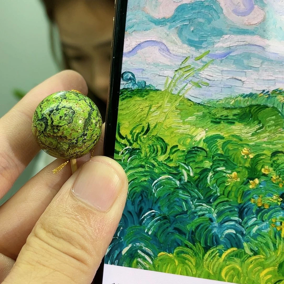 绿松石珠宝奇石未镶嵌