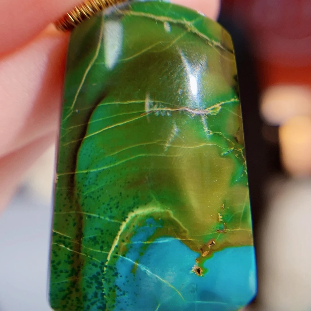 绿松石珠宝奇石未镶嵌