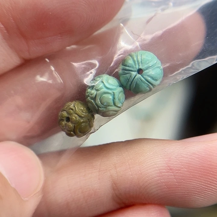 绿松石珠宝奇石未镶嵌