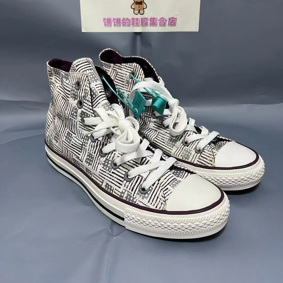 Converse匡威高帮帆布鞋原盒古着时尚百搭潮流
