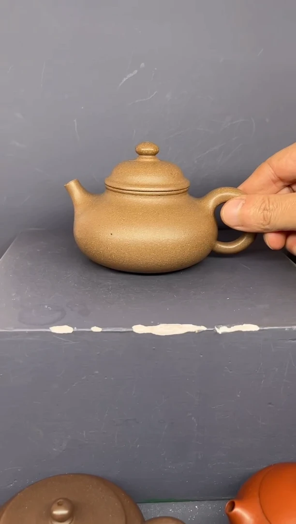 【闪购商品】紫砂茶壶芝麻绿容天z