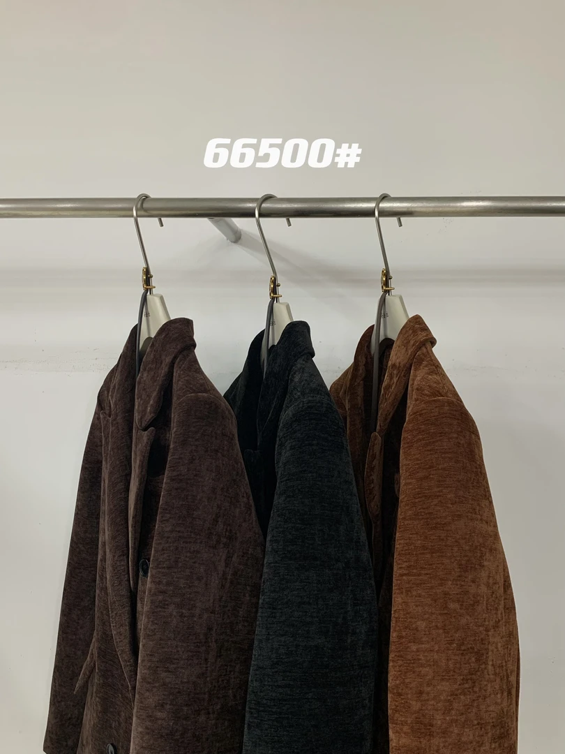 2023秋冬丝绒时尚西装外套