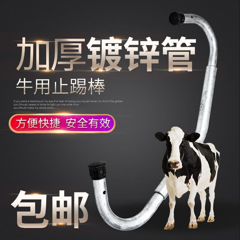 牛用止踢母牛小牛犊防踢镀锌可调节伸缩牛不踢奶牛兽用养牛器械