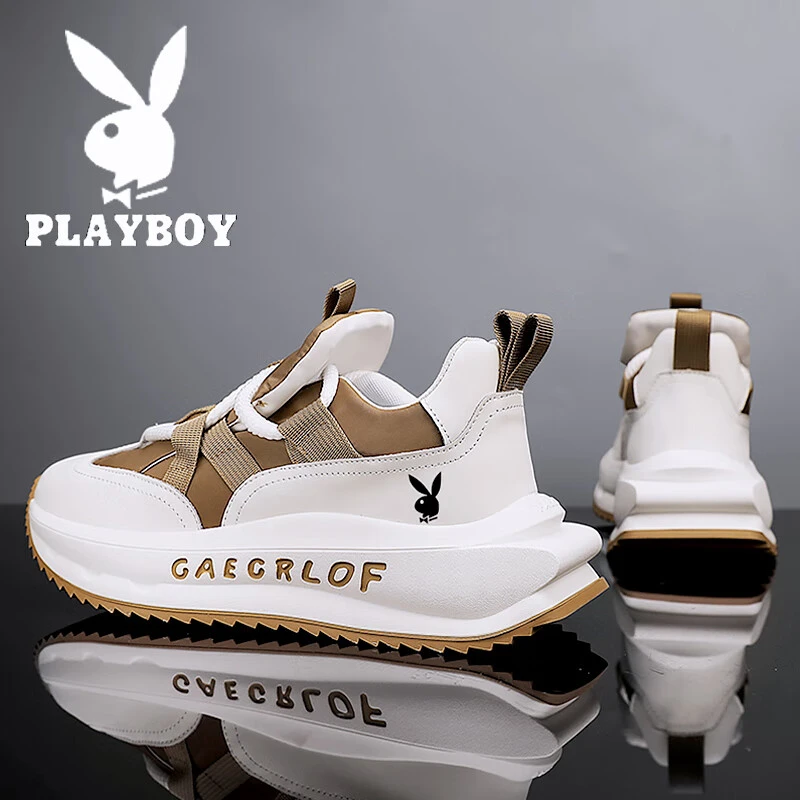 花花公子休闲男鞋秋冬季新款运动鞋子男款百搭潮流阿甘男士老爹鞋