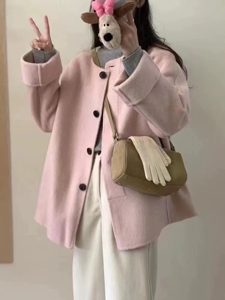 乐淇【2024年新款女装清仓】 主播叫号宽松秋冬韩版（默认微瑕）2