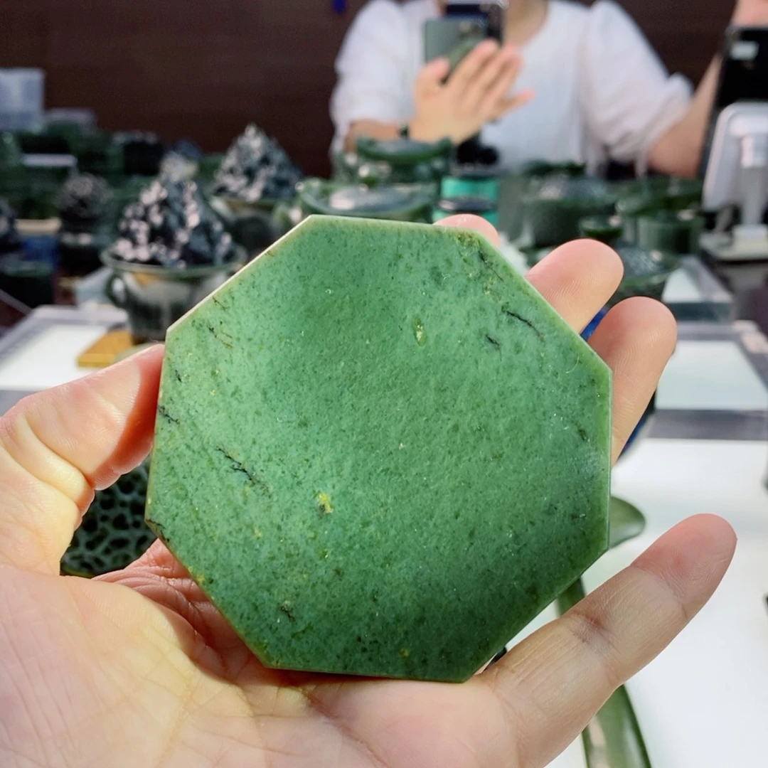 和田玉（青玉）摆件未镶嵌