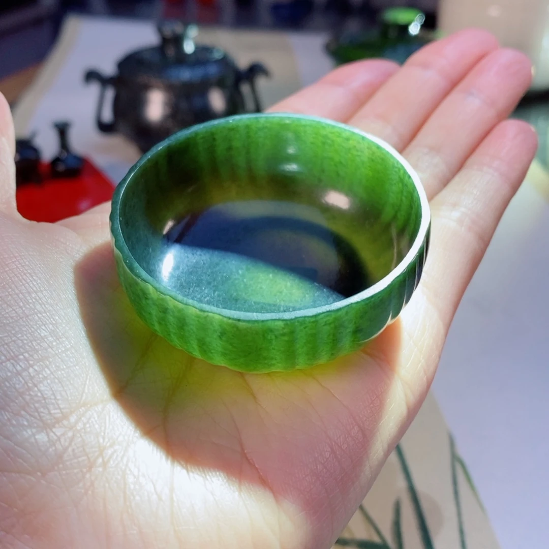 和田玉（青玉）摆件未镶嵌