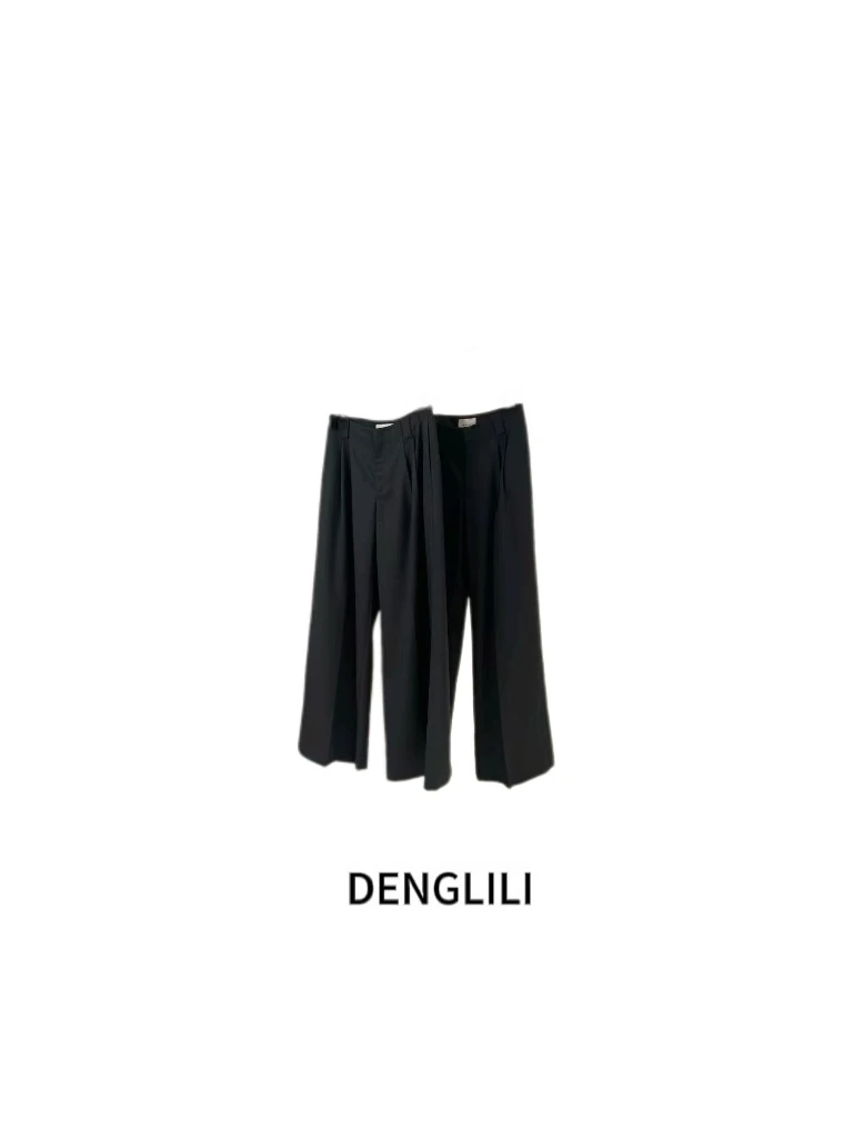 里里SHOWROMM梭织阔腿裤8407