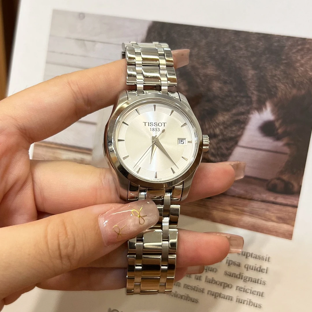 全新未使用 Tissot/天梭 经典公价2800表镜34mm/T0352101103100