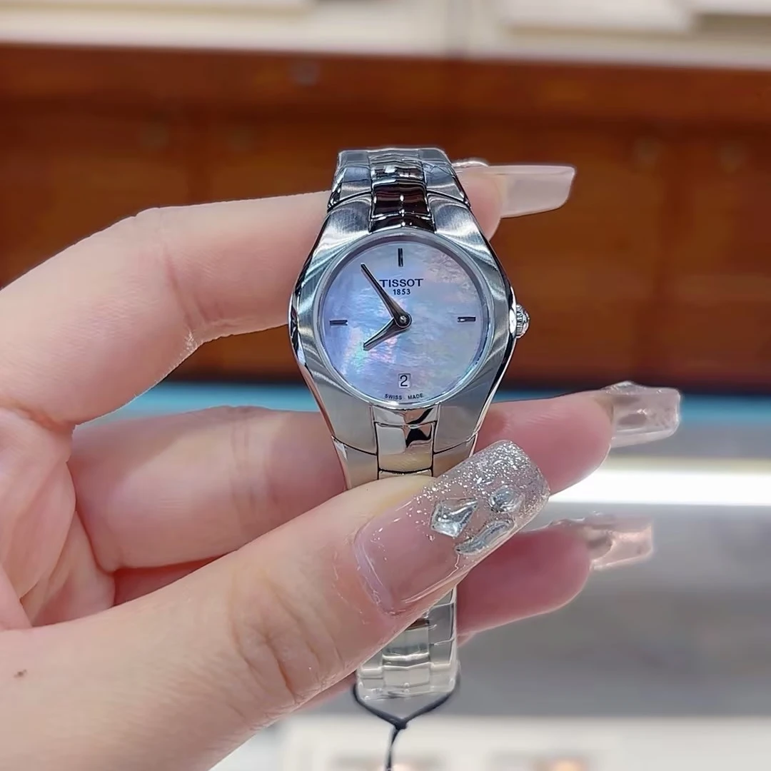 全新未使用 Tissot/天梭 T-LADY/表镜26mm/K-T096.009.11.151.00