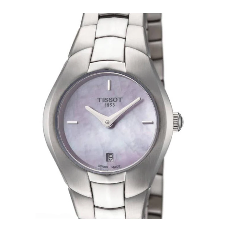 全新未使用 Tissot/天梭 T-LADY公价2950表镜26mm/T0960091115100