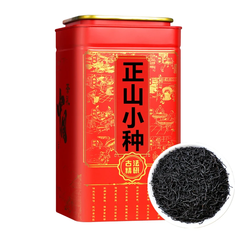 正山小种红茶茶叶特级正宗浓香型2025新红茶散装红250g罐装礼盒装