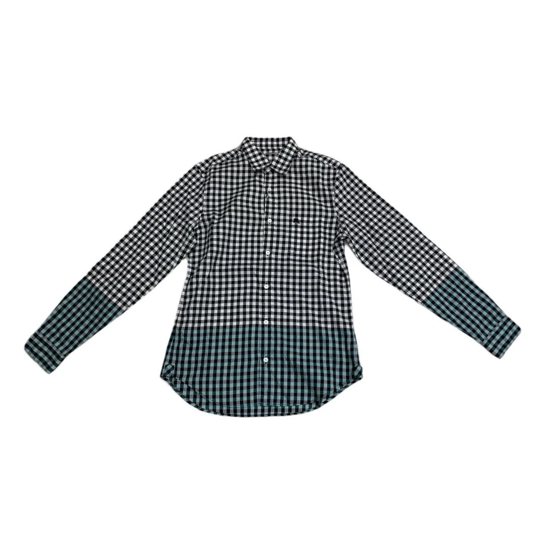 全新未使用 BURBERRY/博柏利 格纹单排扣刺绣长袖卫衣3963343