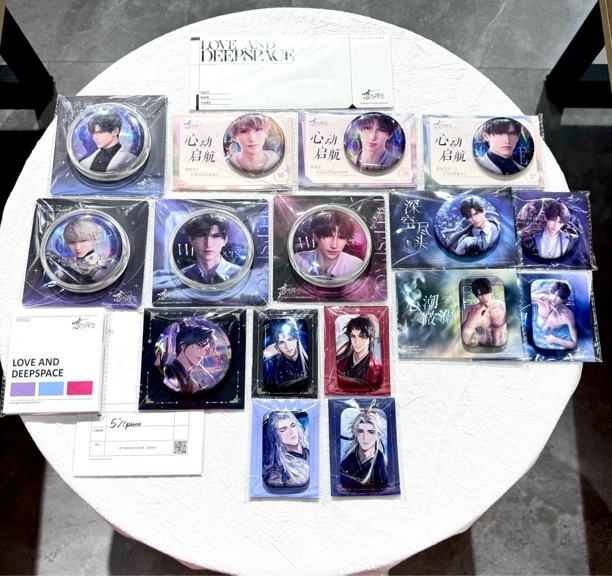 【团车】多乙游官谷同人混池徽章吧唧对对碰 同人均为画师授权