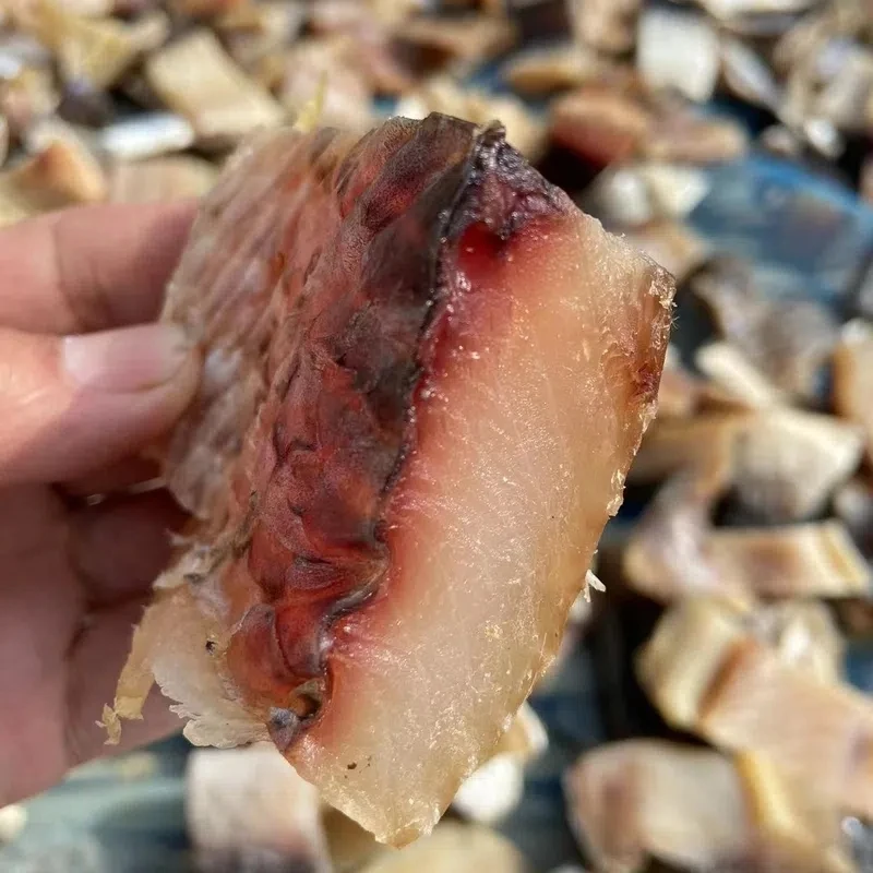 【肉厚鲜嫩】批发特产风干草鱼块农家自晒干货整箱干鱼块湖北风干鱼
