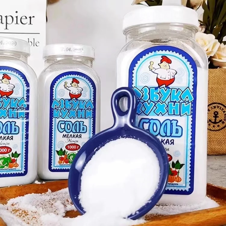 俄罗斯牌阿兹布卡厨房无碘盐食用调味料1000克*2瓶