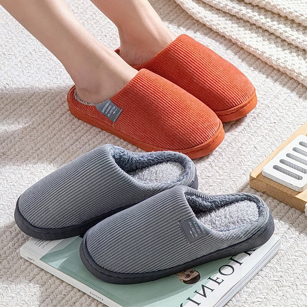 加厚棉拖鞋女冬季新款外穿包头室内家居厚底可爱冬天加绒保暖月子