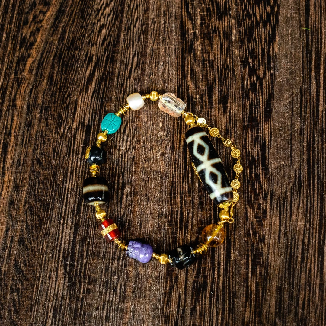 非金属皮质手链  【城丽】莉莉五爷私定貔貅手链/条STZ-2792