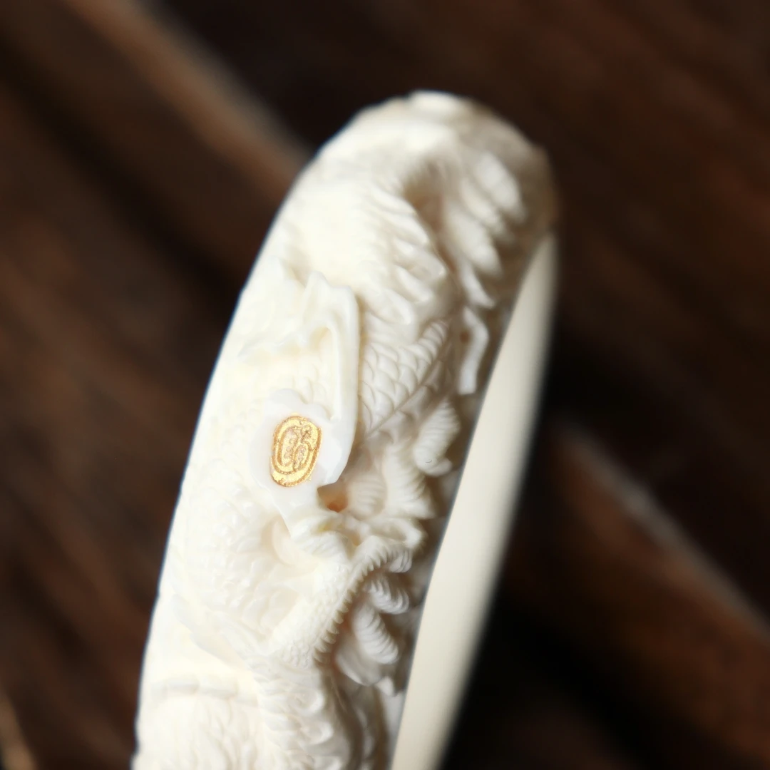 城丽【抢占先机】猛犸牙龙凤圈/个