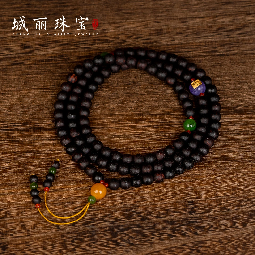 【城丽】金福降真香多圈项链/条（多样性发货）ZJH-1141