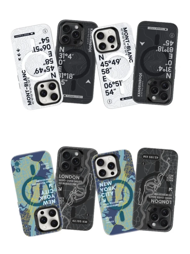 Benks【城市系列】山野苹果15pm系列磁吸防摔保护壳创意图案15P全包