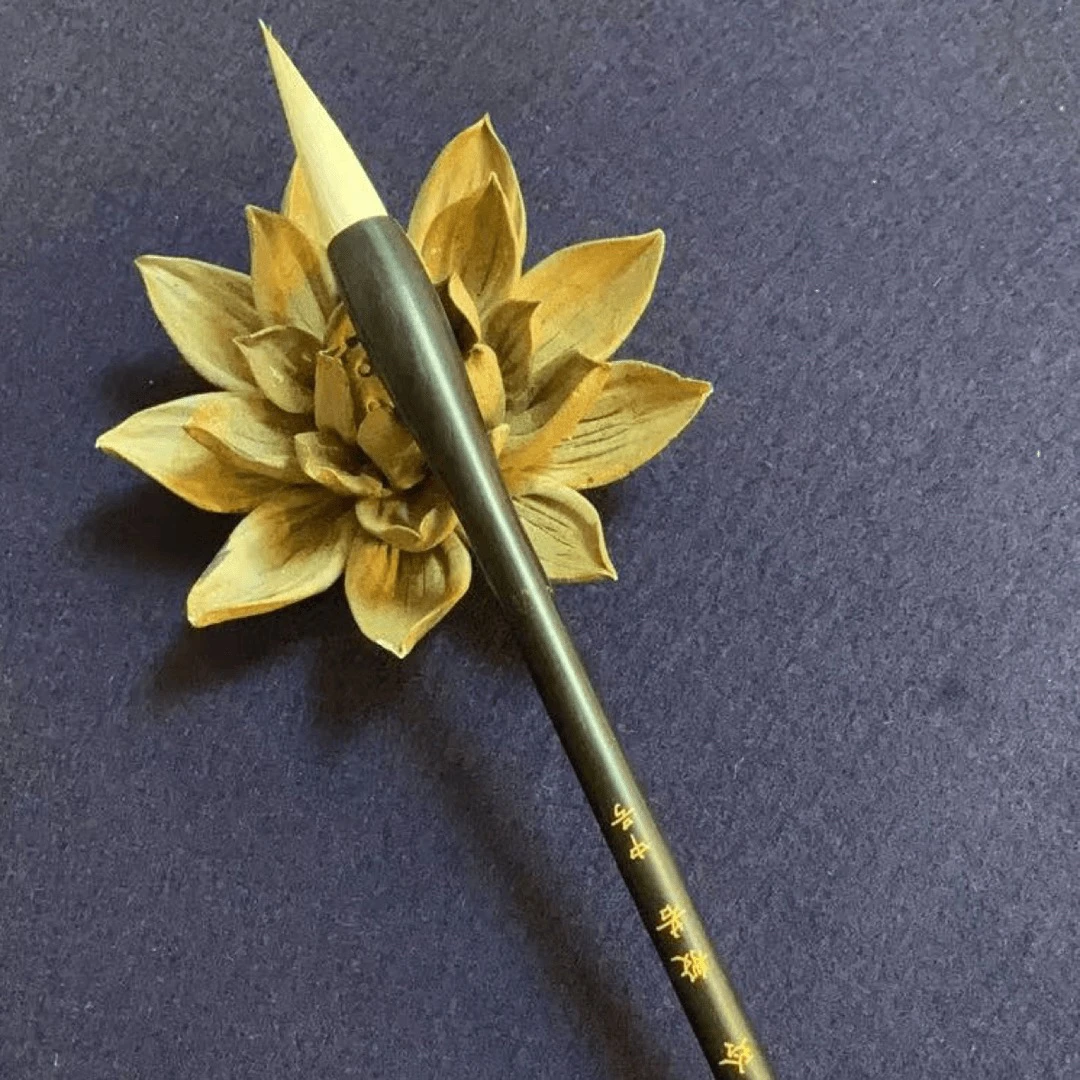 旧款高端款般若兼毫毛笔中号4.0出锋