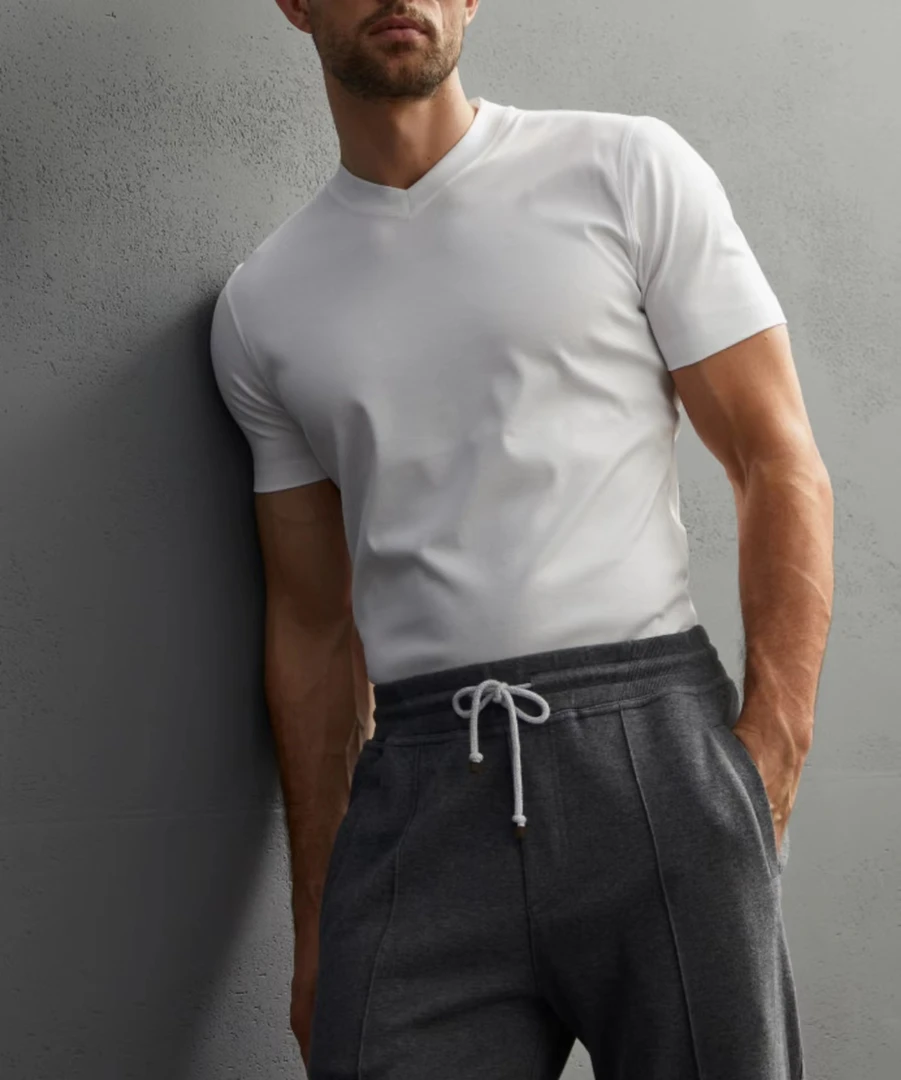 意大利BC4500同款【奢华定制】高端休闲商务T恤（版型t恤超正）