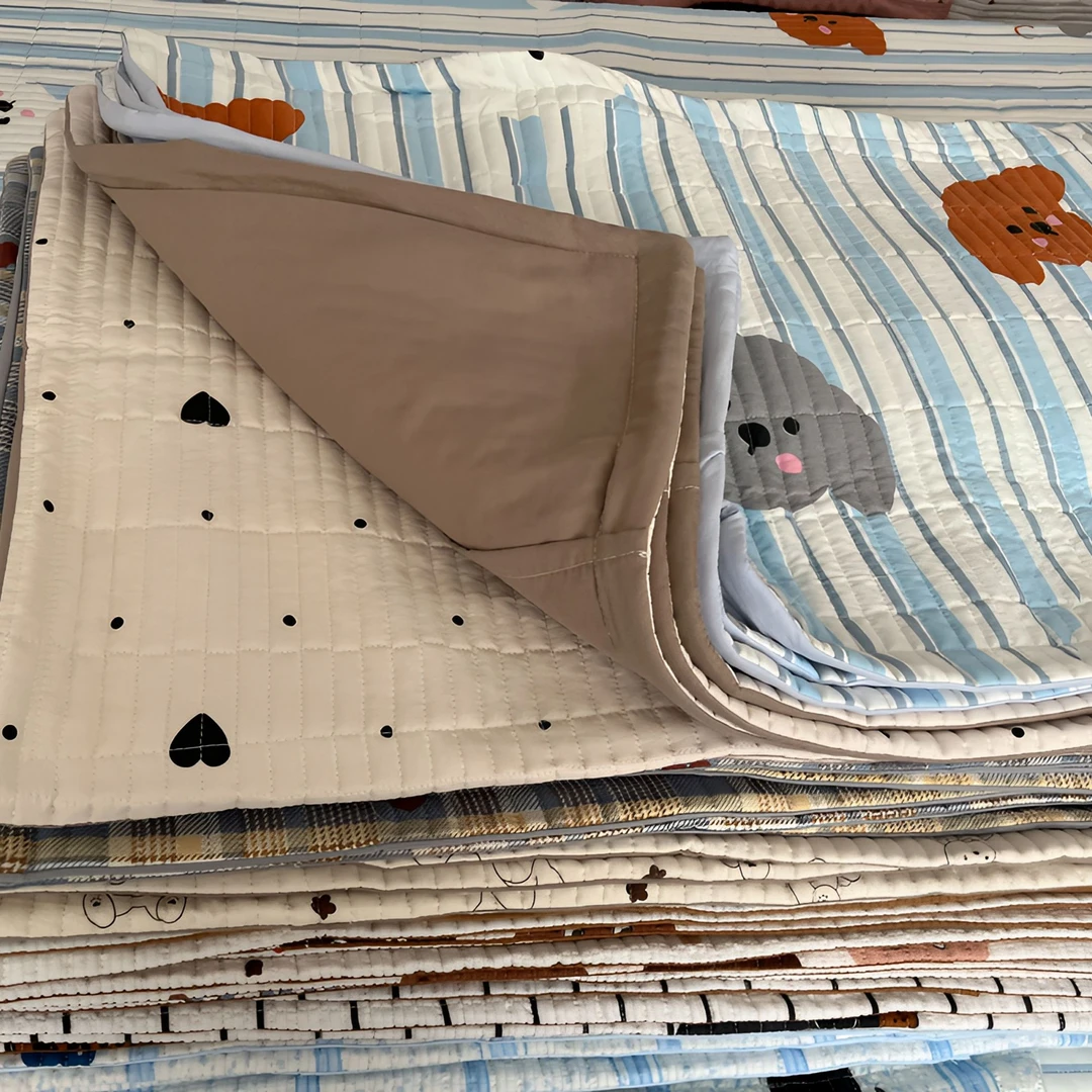 A类母婴级别印花柔软贴肤透气通用规格尺寸48*74枕套凉感单人