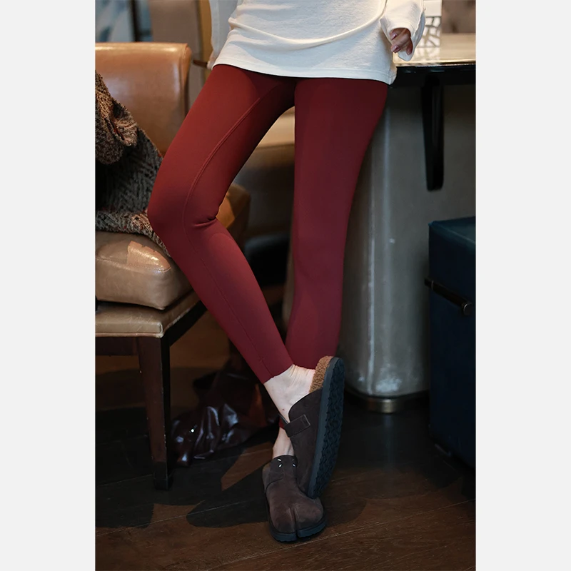 保暖弹力舒适山羊绒小脚裤