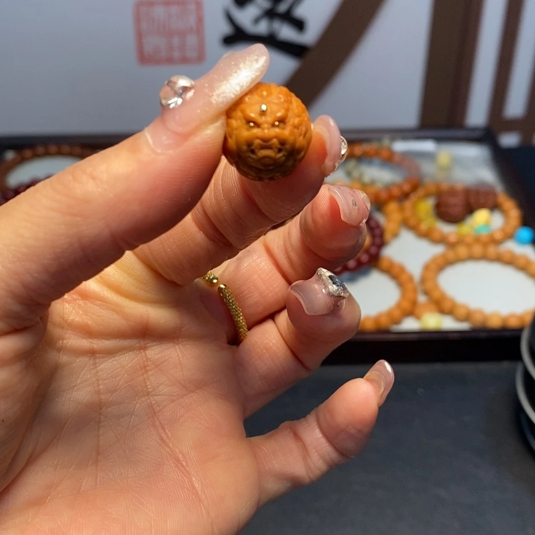 【闪购商品】猴头核桃吊坠15大黑天配饰全品375