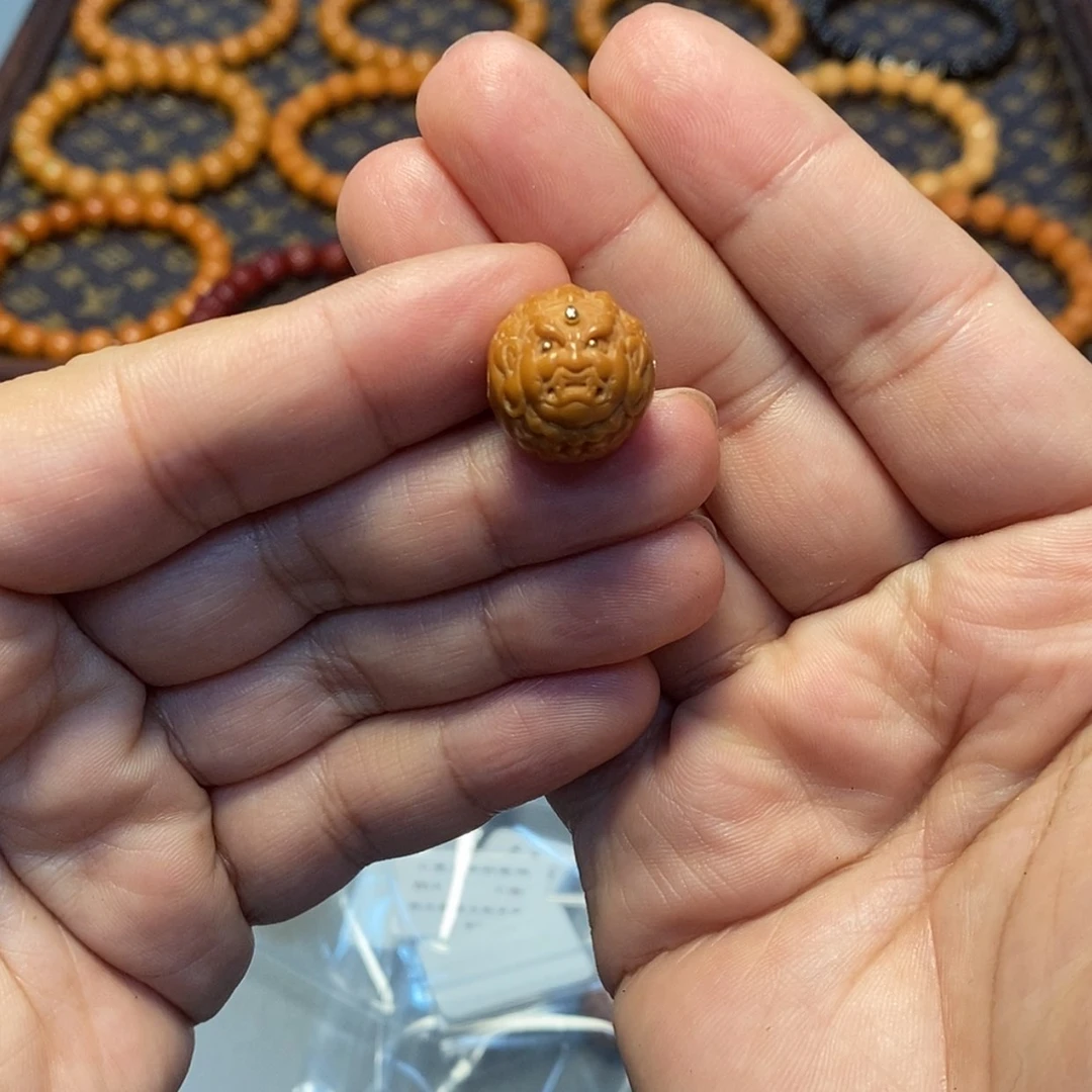 【闪购商品】猴头核桃吊坠1.6大黑天单籽78号