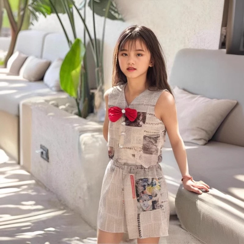 儿童时装秀走秀环保服手工报纸制作幼儿园亲子成人表演环保服装