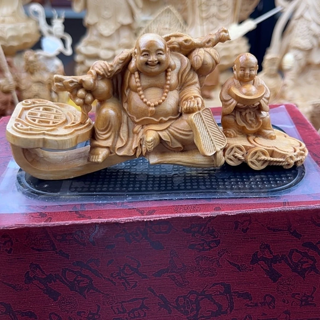 【闪购商品】崖柏如意弥勒