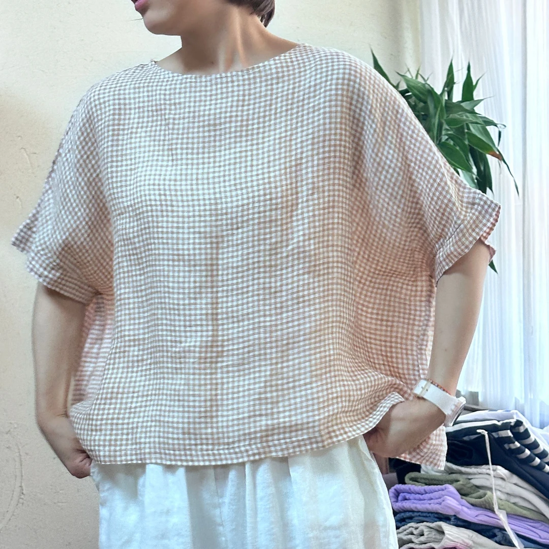 女士麻衬衫夏季宽松