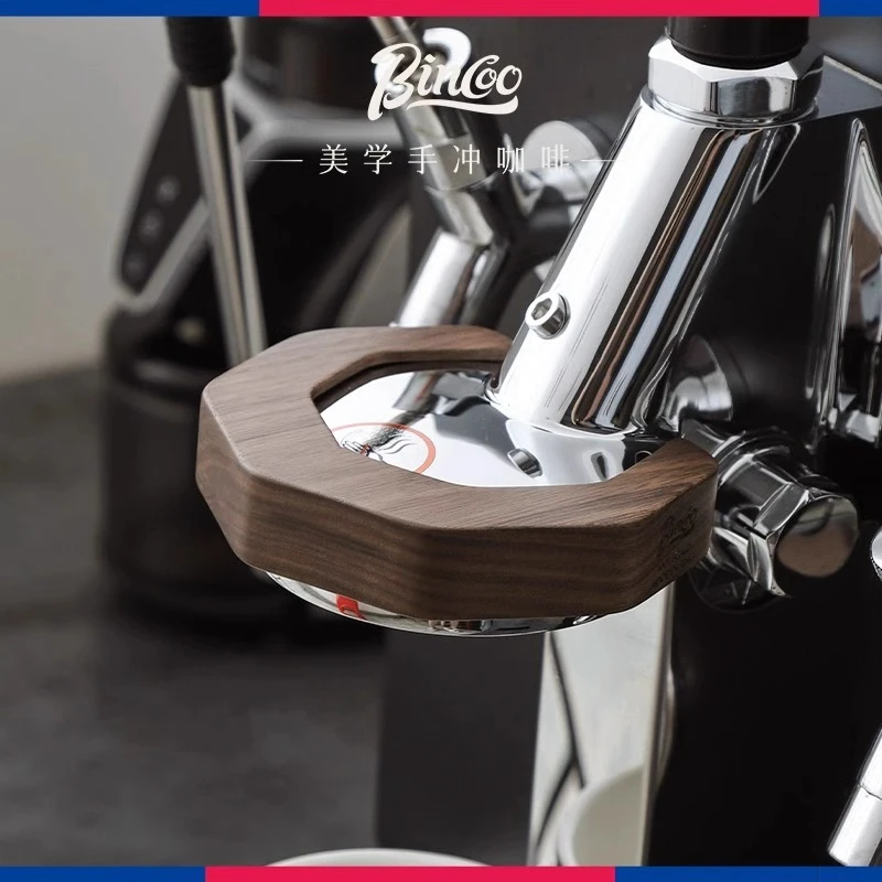 Bincoo e61系列咖啡机冲煮头防烫木环胡桃木防烫圈实木隔热罩